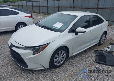 2020 Toyota Corolla Le z USA, uszkodzony, nr VIN JTDEPRAEXLJ062018